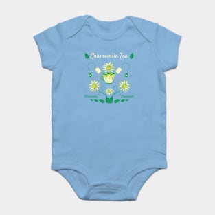 Chamomile herbal tea Baby Bodysuit